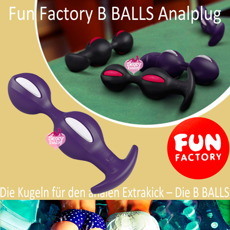 情趣精品-德國FUN FACTORY-B Balls矽膠肛塞