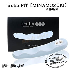 按摩棒-日本TENGA-iroha FIT(MIKAZUKI)柔滑G點棒