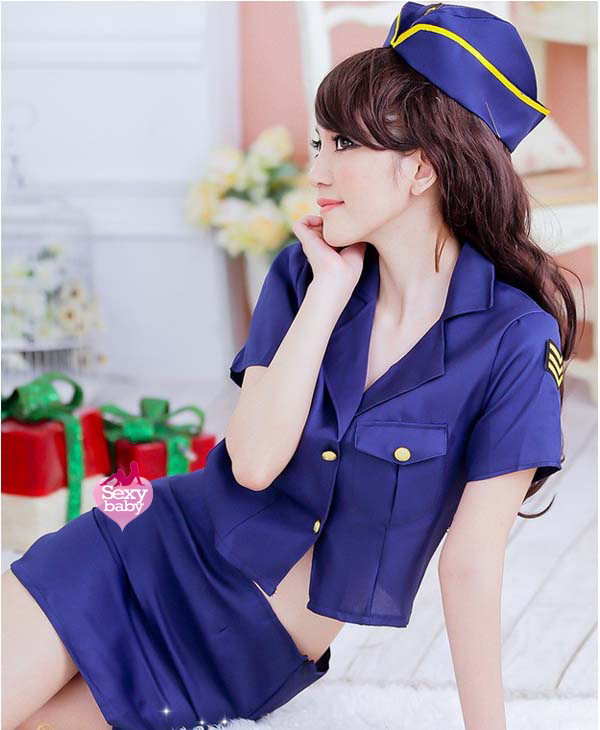 情趣精品-情竇初開女警服